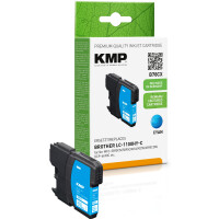 KMP Patrone Brother LC-1100HYC  750 S. cyan remanufactured