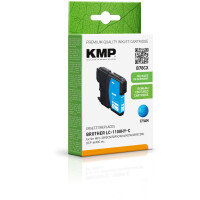 KMP Patrone Brother LC-1100HYC  750 S. cyan remanufactured