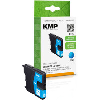 KMP Patrone Brother LC-985C      260 S. cyan remanufactured