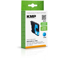 KMP Patrone Brother LC-985C      260 S. cyan remanufactured