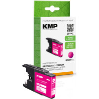 KMP Patrone Brother LC-1280XLM  1200 S. magenta...