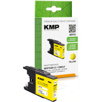 KMP Patrone Brother LC-1280XLY  1200 S. yellow...