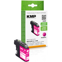 KMP Patrone Brother LC-123M      600 S. magenta...