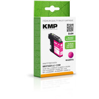 KMP Patrone Brother LC-123M      600 S. magenta remanufactured