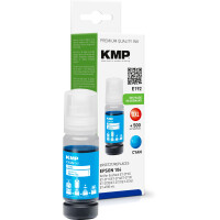 KMP Tinte EcoTank T00P2  8000 S. cyan remanufactured