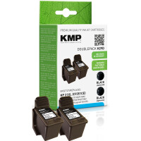 KMP Patrone HP C9351D Nr.21 black Doppelp. 520 S. H29D...