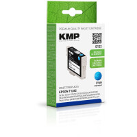 KMP Patrone Epson T1282 cyan 270 S. E122 remanufactured