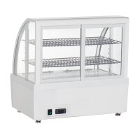 Polar C-Serie Theken-Display-Kühlschrank Weiß 100Ltr