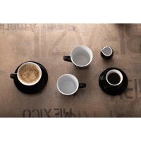 Olympia Cafe Latte Tasse Schwarz - 340ml (12 Stück)