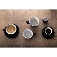 Olympia Cafe Latte Tasse Schwarz - 340ml (12 Stück)