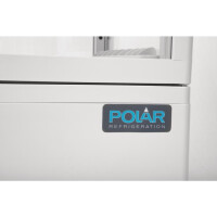 Polar C-Serie Energieeffizienter Ausstellungs-Kühlschrank Weiß 68Ltr