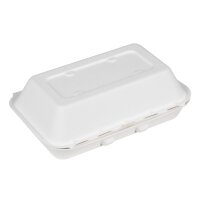 Fiesta Kompostierbare Bagasse Lebensmittelbehälter 9x6" (200 Stück)