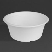 Fiesta Kompostierbare Bagasse Schüssel Basis 400ml (50 Stück)