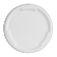 Fiesta Kompostierbare Bagasse-Deckel für 400/500ml Schalenbasen (50 Stück)