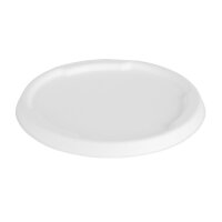 Fiesta Kompostierbare Bagasse Deckel für 750/900ml Schalenbasen (50 Stück)