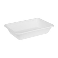 Fiesta Kompostierbare Bagasse Lebensmittelbehälter Basen 500ml (100 Stück)