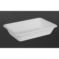 Fiesta Kompostierbare Bagasse Lebensmittelbehälter Basen 500ml (100 Stück)