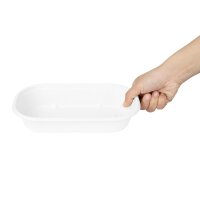 Fiesta Kompostierbare Bagasse Ovale Behälter 850ml (100 Stück)