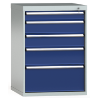 Schubladenschrank 1000x725x750mm 5 Schubl. Einfachauszug...