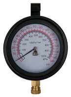 Manometer Ø 100,0 mm, 0 - 10 bar mit 1/4"...