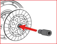 Kupplungs-Zentrier-Dorn Ø 23,0 mm für SAC Kupplungen für BMW