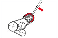 1/2" Lichtmaschinen-Spannschlüssel