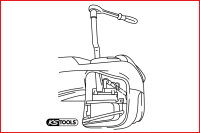 1/2" Schlüssel für VAG Kraftstoffpumpen, Ø100mm