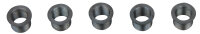 Gewindebuchse m.Bund L=9mm,IG=M18x1,5/AG=M20x1,5, 5er Pack