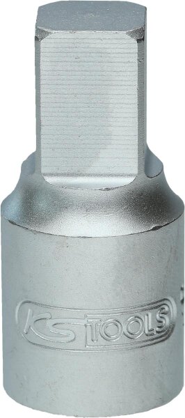 3/8" Öldienst-Bit-Stecknuss für Innenvierkant-Schrauben, 11 mm