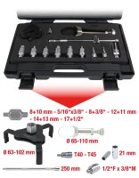 Ölablassschrauben- und Ölfilter-Satz, 13-tlg