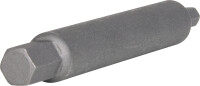 10 mm Stoßdämpfer-Innensechskant-Gegenhalter-Bit-Stecknuss, 6 mm