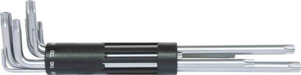 3 in 1 Torx-Winkelstiftschlüssel-Satz mit Bohrung,8-tlg XL