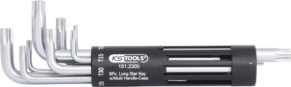 3 in 1 Torx-Winkelstiftschlüssel-Satz,lang,8-tlg