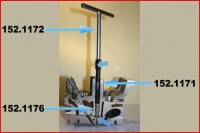 3/8" T-Griff Schlüssel für Fräskopfaufnahme, 150mm