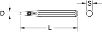 Durchtreiber, Ø 3mm