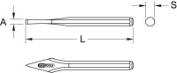 Kreuzmeißel, 130mm