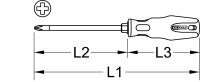 ERGOTORQUEplus Schraubendreher, PH1, 180mm