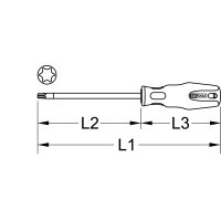 ERGOTORQUEplus Schraubendreher, T3