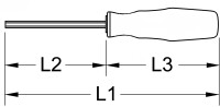 ERGOTORQUEplus Schraubendreher für Innensechskantschrauben, 8mm