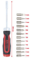 12 in 1 Ratschen-Bit-Schraubendreher