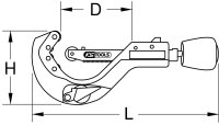 Automatik-Rohrabschneider für Kunststoffrohre, 6-64mm