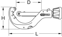 Automatik-Rohrabschneider für Kunststoffrohre, 6-76mm