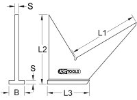 Gehrungswinkel,107mm