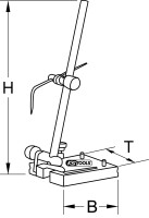 Mechaniker-Höhenreißer, 300mm