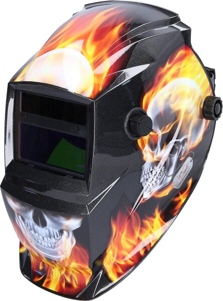 Automatik-Schweißer-Schutzhelm, Flame Design