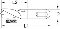 HSS-G Spiralbohrer, 0,3mm, 10er Pack