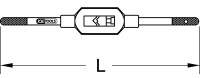 Verstellbare Windeisen, M1-M8