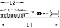 HSS Handgewindebohrer-Satz MF, MF4x0,5, 2-tlg