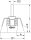 Rostfreie Drahttopfbürste 0,3mm, Ø 50mm