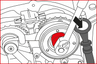 Motoreinstell-Werkzeug-Satz für VAG, 6-tlg